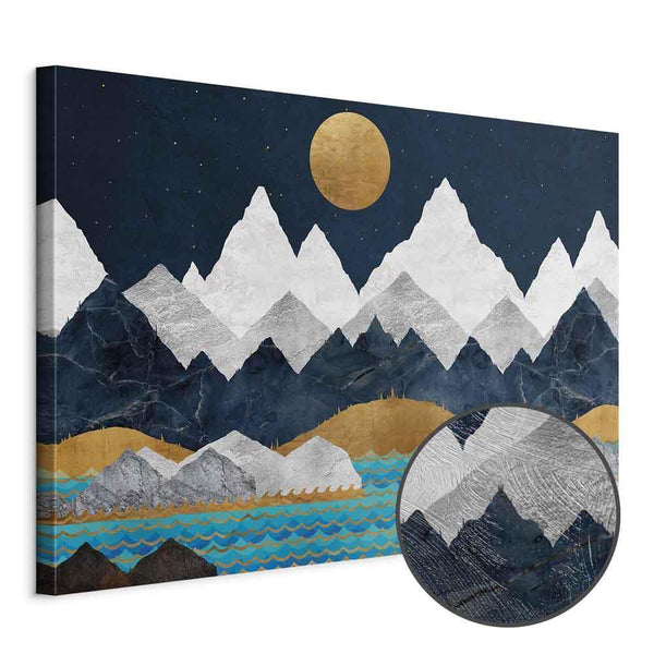 Quadro - Night in the Mountains (1 Part) Wide