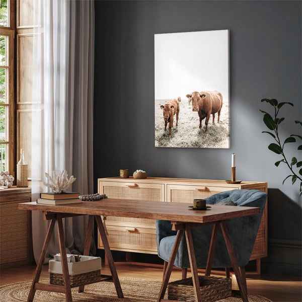 Quadro - Mother and Calf (1 Part) Vertical