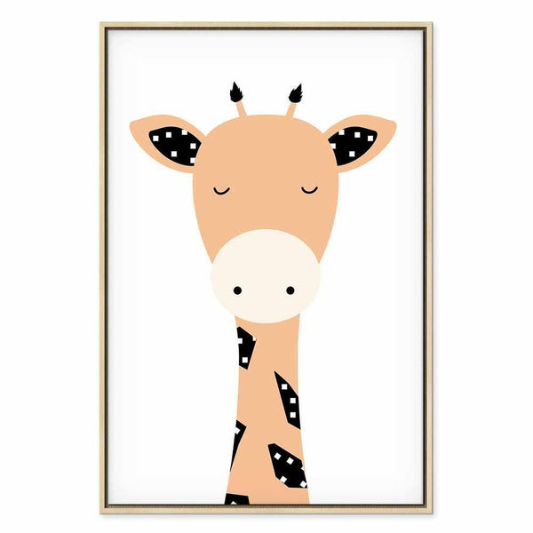Quadro - Funny Giraffe (1 Part) Vertical