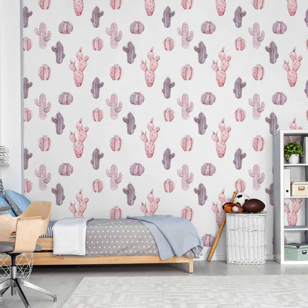 Tappezzeria murale - Pink Cacti