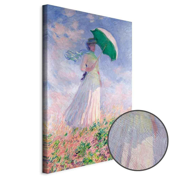 Quadro - Claude Monet – Woman with a Parasol, facing right