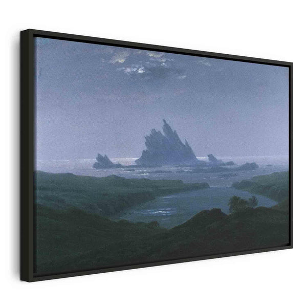 Quadro - Caspar David Friedrich – Cliff reef on the beach