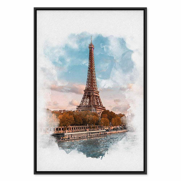 Quadro - Paris View (1 Part) Vertical