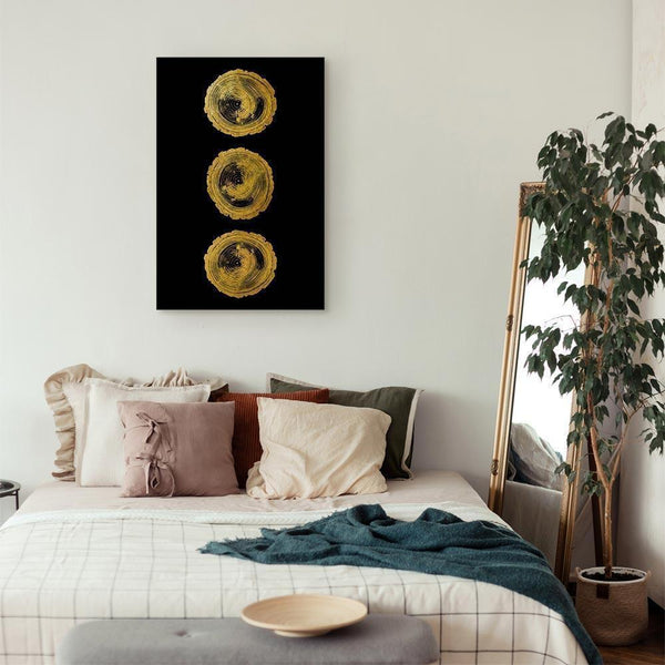 Quadro - Golden Knots (1 Part) Vertical
