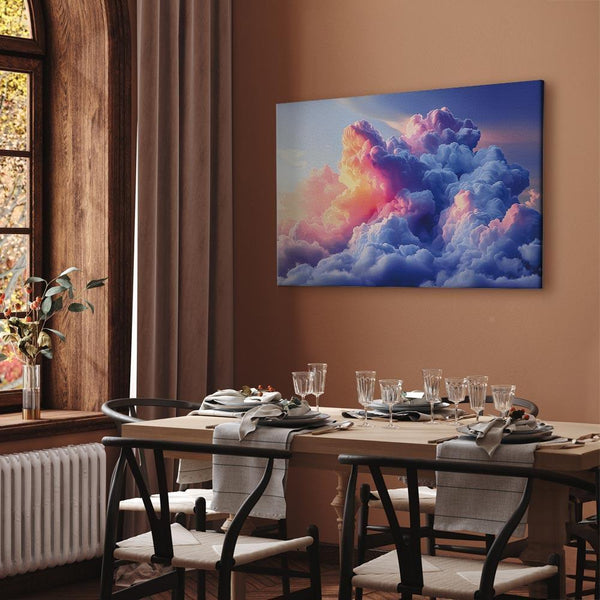 Quadro - Clouds Like Painted: Artistic Brushes of Dawn Painting the Sky