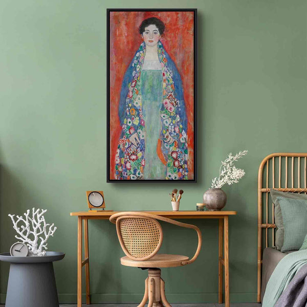 Quadro - Gustav Klimt – Portrait of Fräulein Lieser