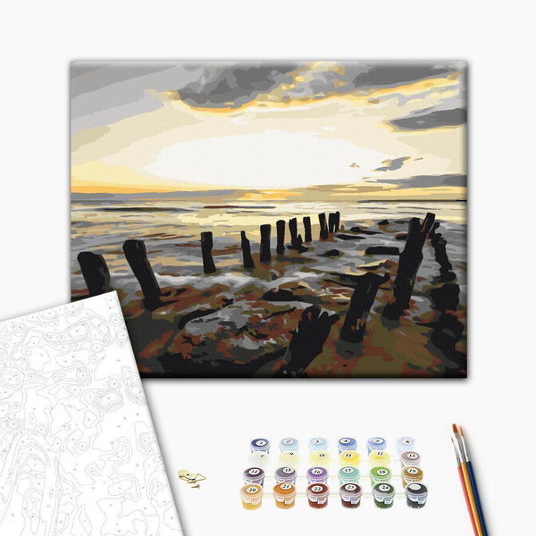 Quadro fai da te - Beach (Sunrise)