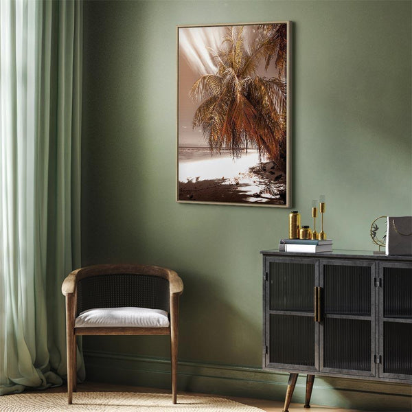 Quadro - Palm Shadow (1 Part) Vertical