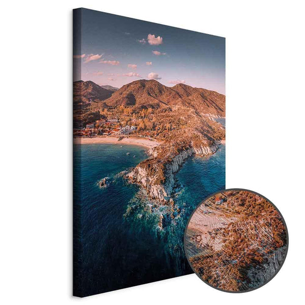 Quadro - Cliff in Kalamitsi (1 Part) Vertical