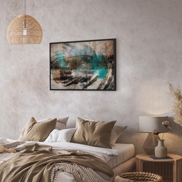 Quadro - Abstract Plume (1 Part) Wide