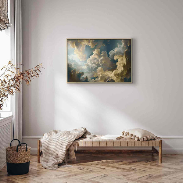 Quadro - Sun and Shadows: A Theatrical Display of Nature High Above the Earth