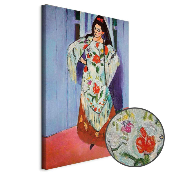 Quadro - Henri Matisse – Madame Matisse with Manila Shawl
