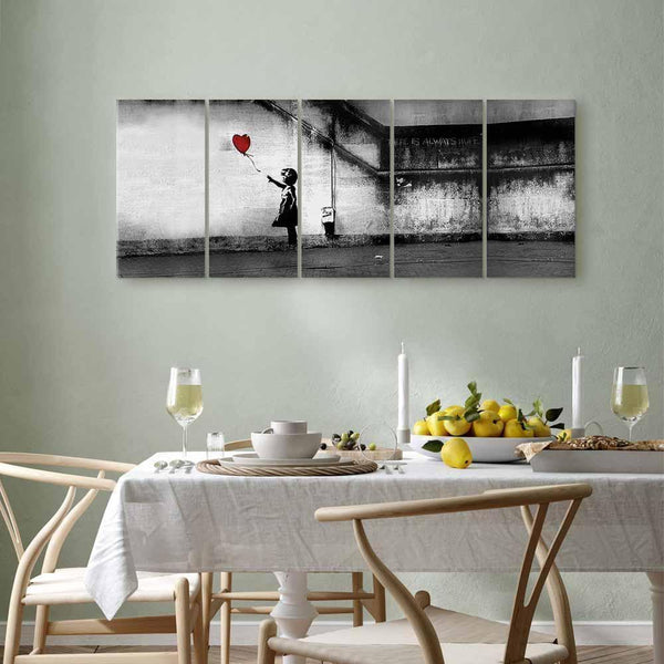 Quadro - Banksy: Runaway Balloon