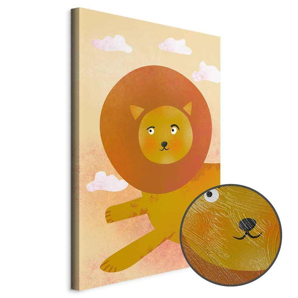 Quadro - Lion's Fun (1 Part) Vertical