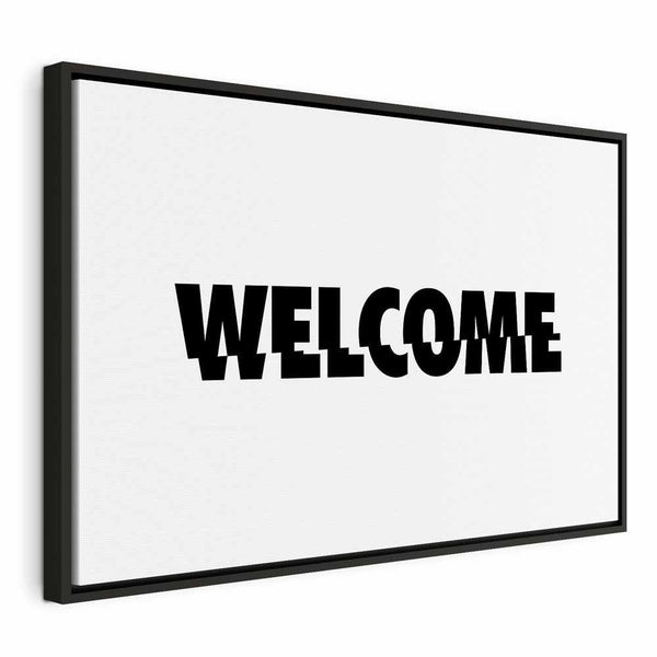 Quadro - Welcome (1 Part) Wide
