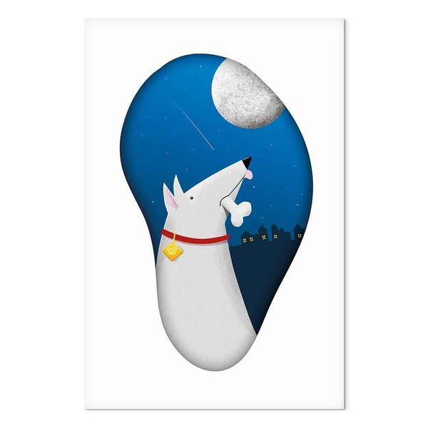 Quadro - Dog Dreams (1 Part) Vertical