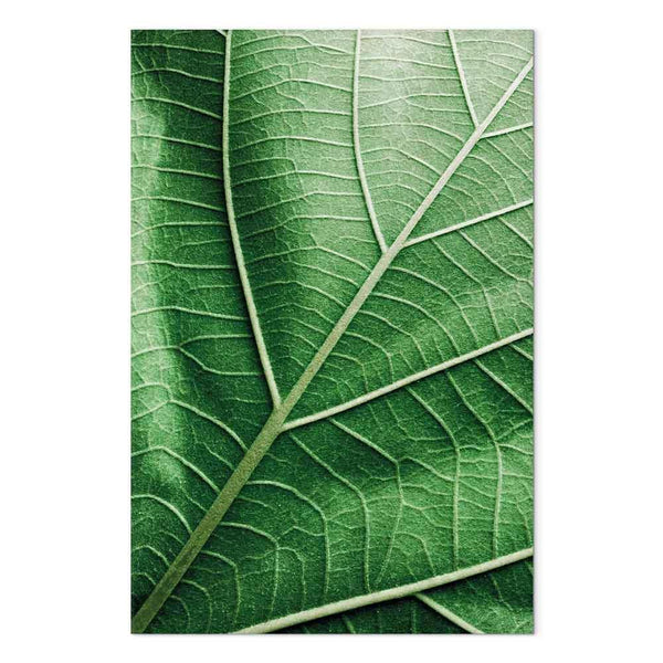 Quadro - Malachite Leaf (1 Part) Vertical