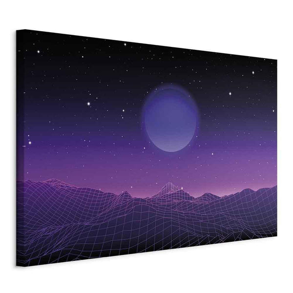 Quadro - Futuristic landscape 2 (1 Part) Wide