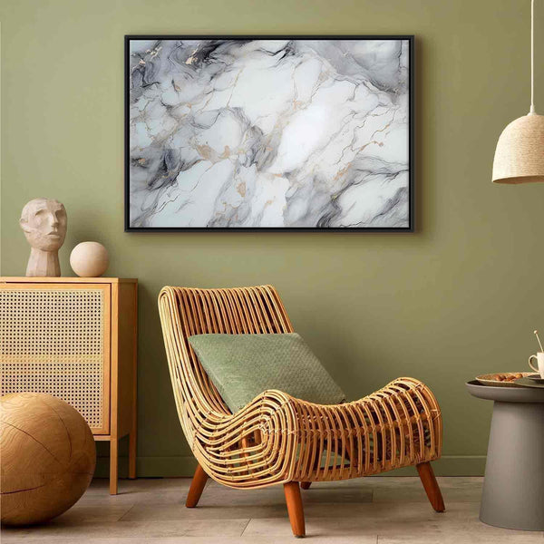 Quadro - Elegant marble – stone structures in neutral colours