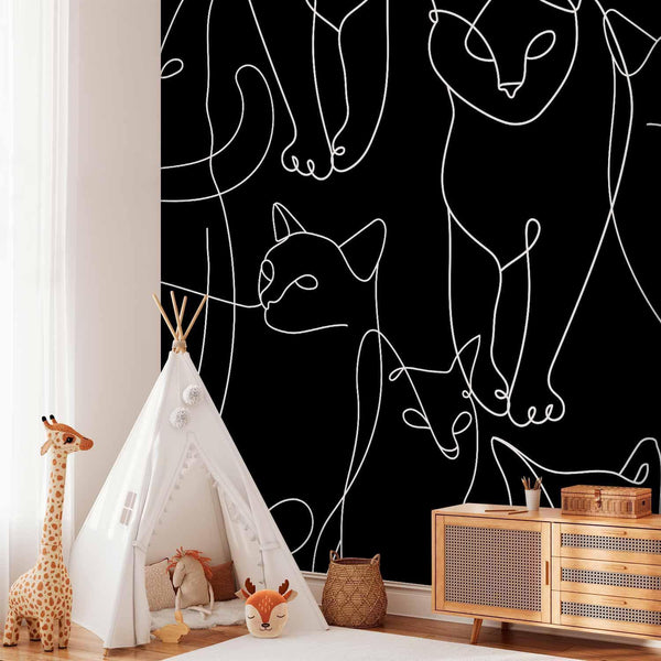 Carta da parati - Cat Habits - First Variant