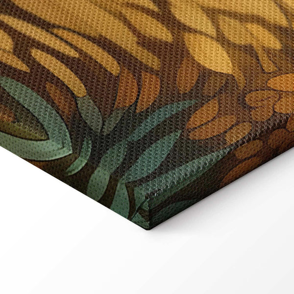 Quadro - Impressionistic fields - painted golden landscape with fields of grain