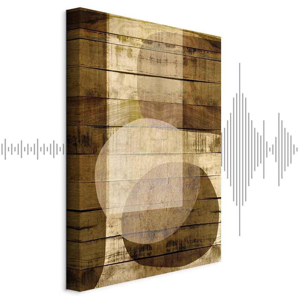 Quadro - Golden Chocolate (1 Part) Vertical