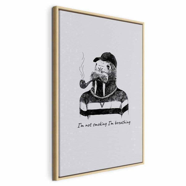 Quadro - I'm Not Smoking I'm Breathing (1 Part) Vertical