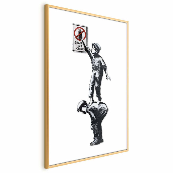 Poster - Graffiti is a Crime