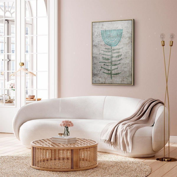 Quadro - Blue Lily (1 Part) Vertical