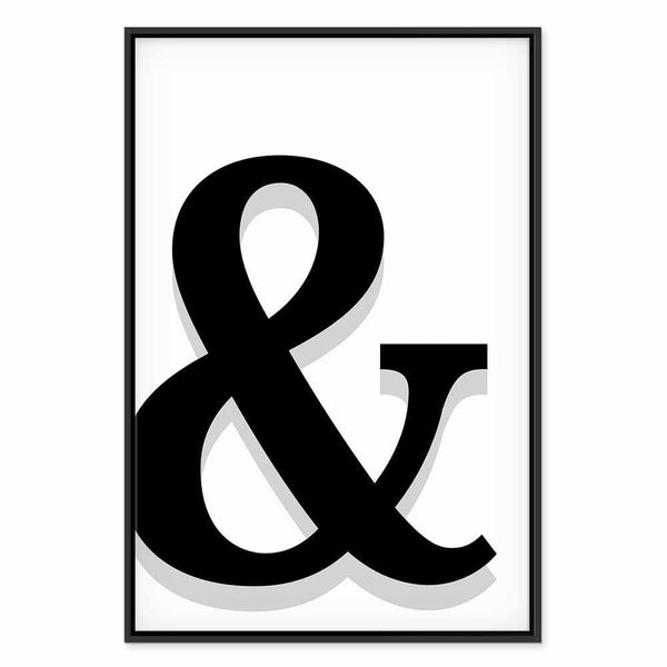 Quadro - Decorative Letter (1 Part) Vertical