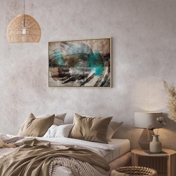 Quadro - Abstract Plume (1 Part) Wide