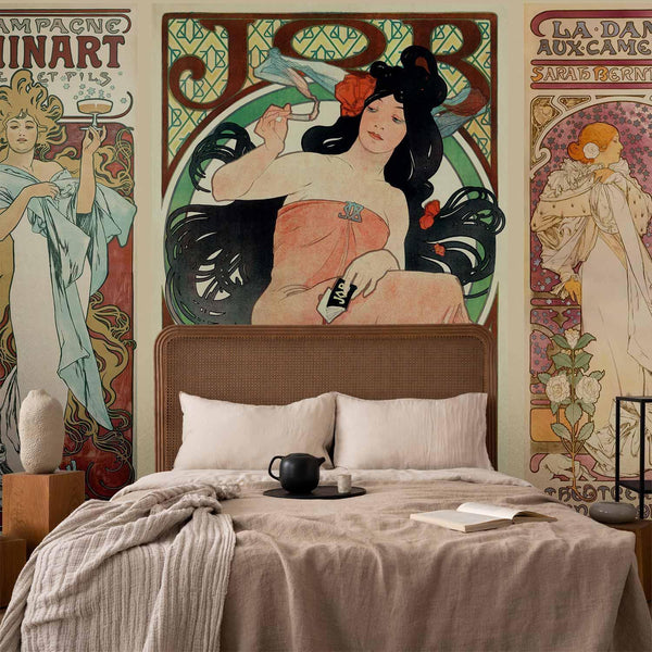 Carta da parati - Alphonse Mucha Women's