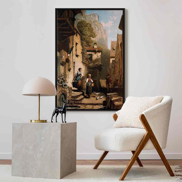 Quadro - Carl Spitzweg – Im Dachstübchen