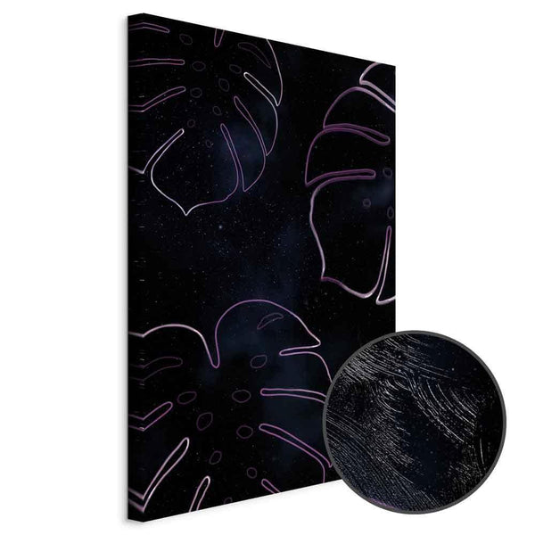 Quadro - Galactic Monstera (1 Part) Vertical