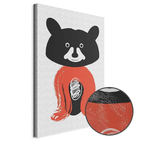 Quadro - Nice Mr Raccoon (1 Part) Vertical
