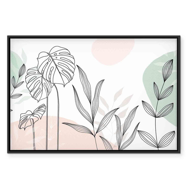 Quadro - Pastel line art