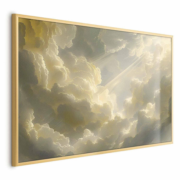 Poster - Fascinating Play of Colors Against the Clouds