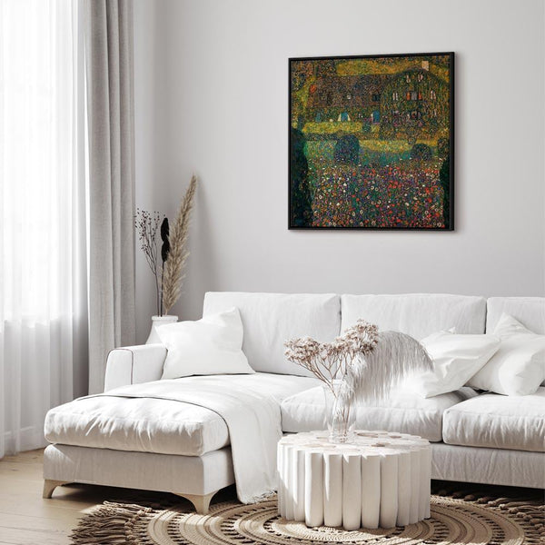 Quadro - Gustav Klimt – Country House on the Attersee Lake