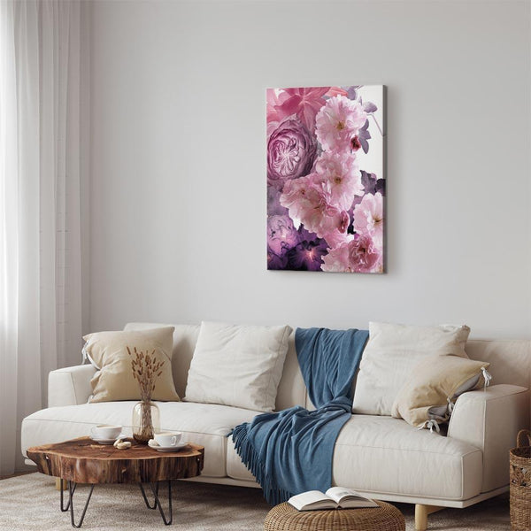 Quadro - Garden of Floral Scents (1-part) - Nature in Shades of Pink