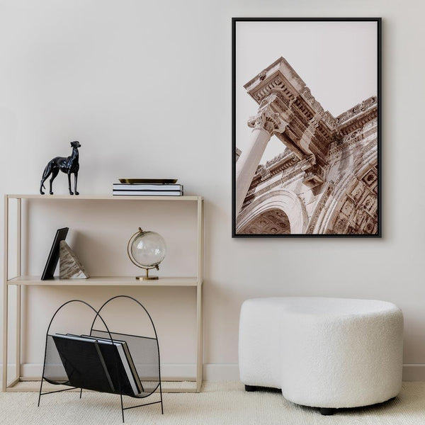 Quadro - Temple of Hadrian (1 Part) Vertical