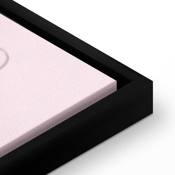 Quadro - Pink Accent (1 Part) Vertical