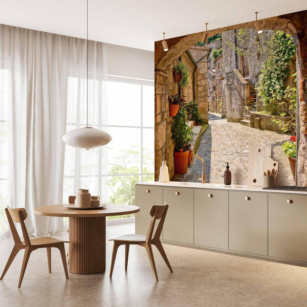 Carta da parati - Provincial alley in Tuscany