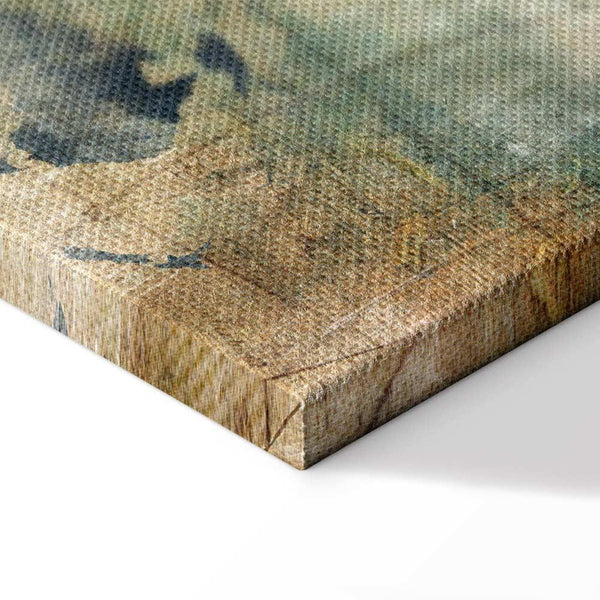 Quadro - Retro Map (5 Parts) Narrow