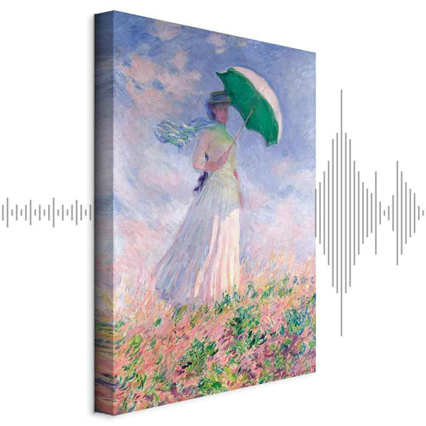 Quadro - Claude Monet – Woman with a Parasol, facing right