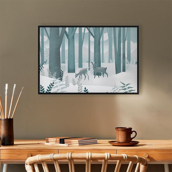 Quadro - Fairy-Tale Forest (1 Part) Vertical - First Variant