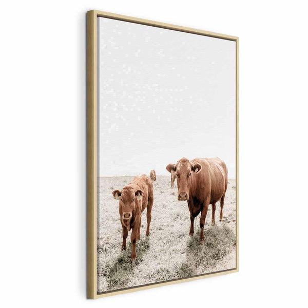 Quadro - Mother and Calf (1 Part) Vertical