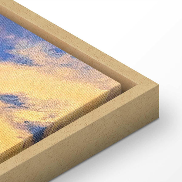 Quadro - Beautiful Sunset - Clouds in Warm Shades