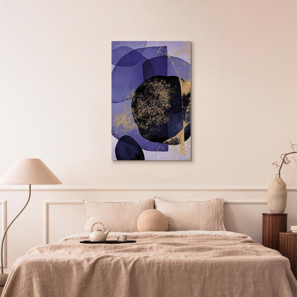 Quadro - Purple Kaleidoscope (1 Part) Vertical