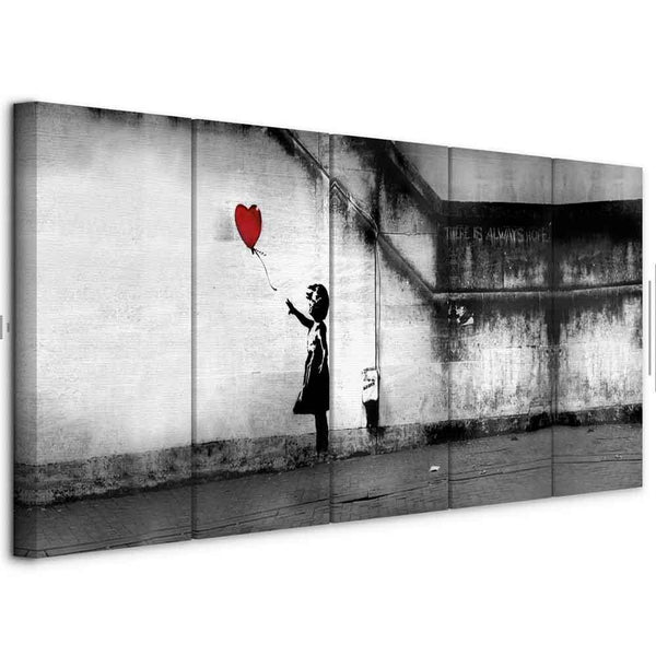 Quadro - Banksy: Runaway Balloon