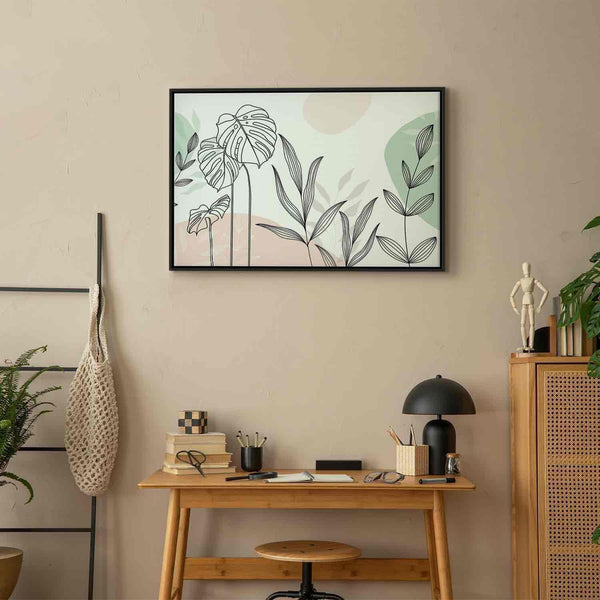 Quadro - Pastel line art